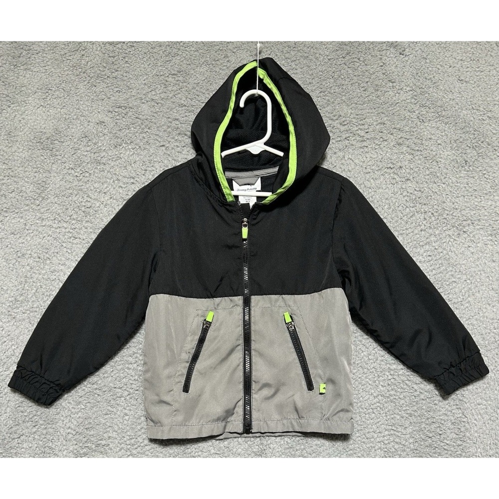 Tommy Bahama Hooded Jacket with Zipper Child Size XS 4 Zippered‎ Pockets
